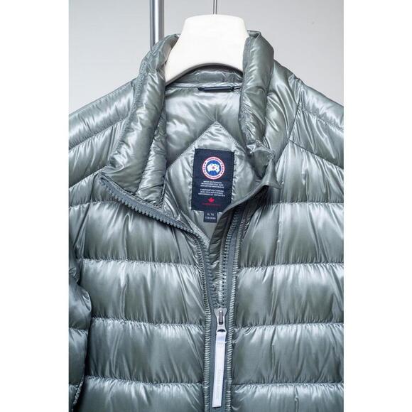 Canada Goose Green Shiny Duck Down Puffer Jacket - Picture 4 of 4